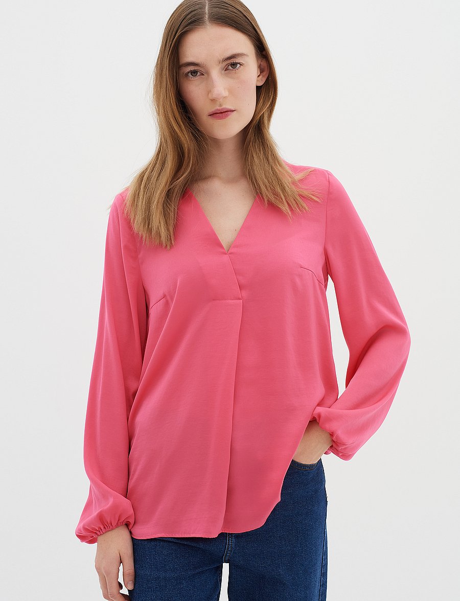 InWear - RindaIW Blouse - langärmelige blusen - honeysuckle - 0
