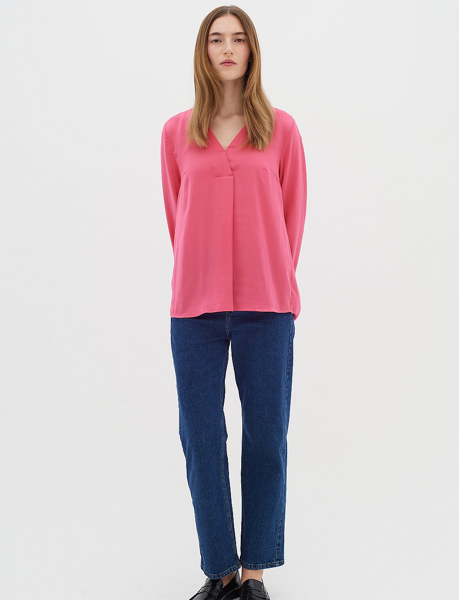 InWear - RindaIW Blouse - langärmelige blusen - honeysuckle - 4