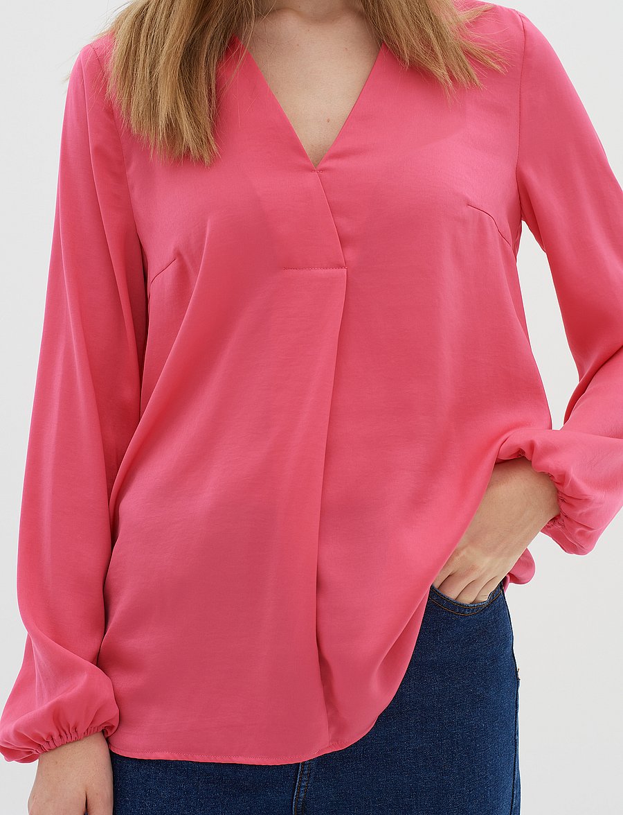 InWear - RindaIW Blouse - langärmelige blusen - honeysuckle - 5