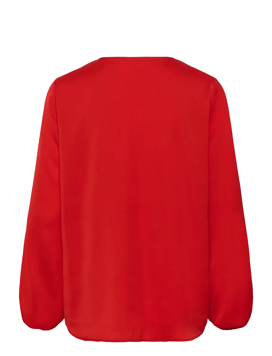 InWear - RindaIW Blouse - langärmelige blusen - hot lips - 1