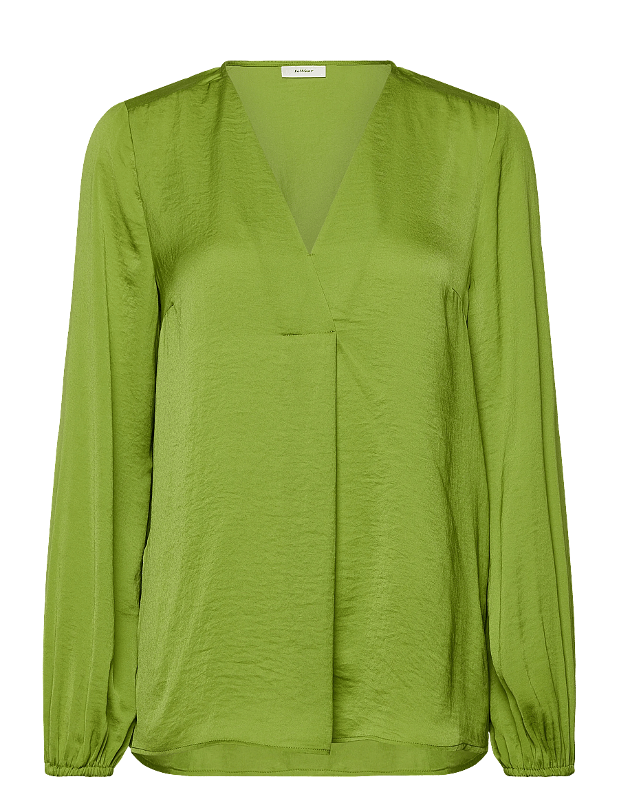 InWear - RindaIW Blouse - langærmede bluser - kelp forest - 1
