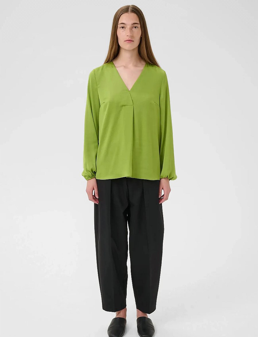 InWear - RindaIW Blouse - langærmede bluser - kelp forest - 3