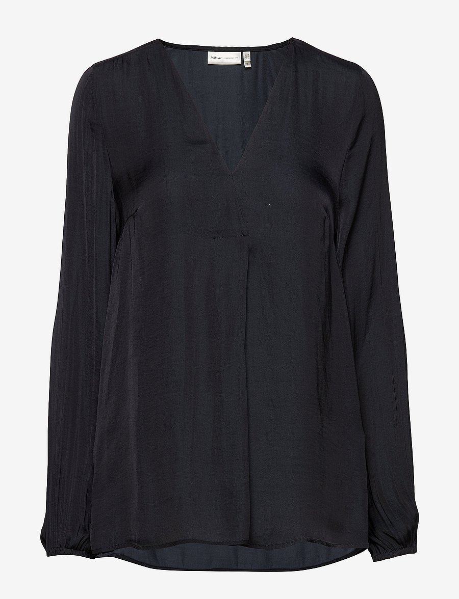 InWear - RindaIW Blouse - langærmede bluser - marine blue - 1