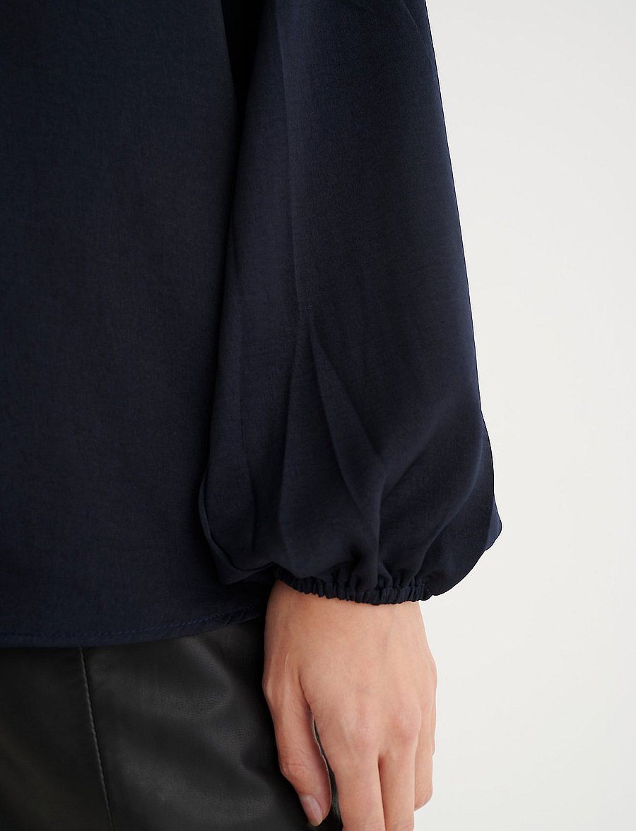 InWear - RindaIW Blouse - langærmede bluser - marine blue - 5