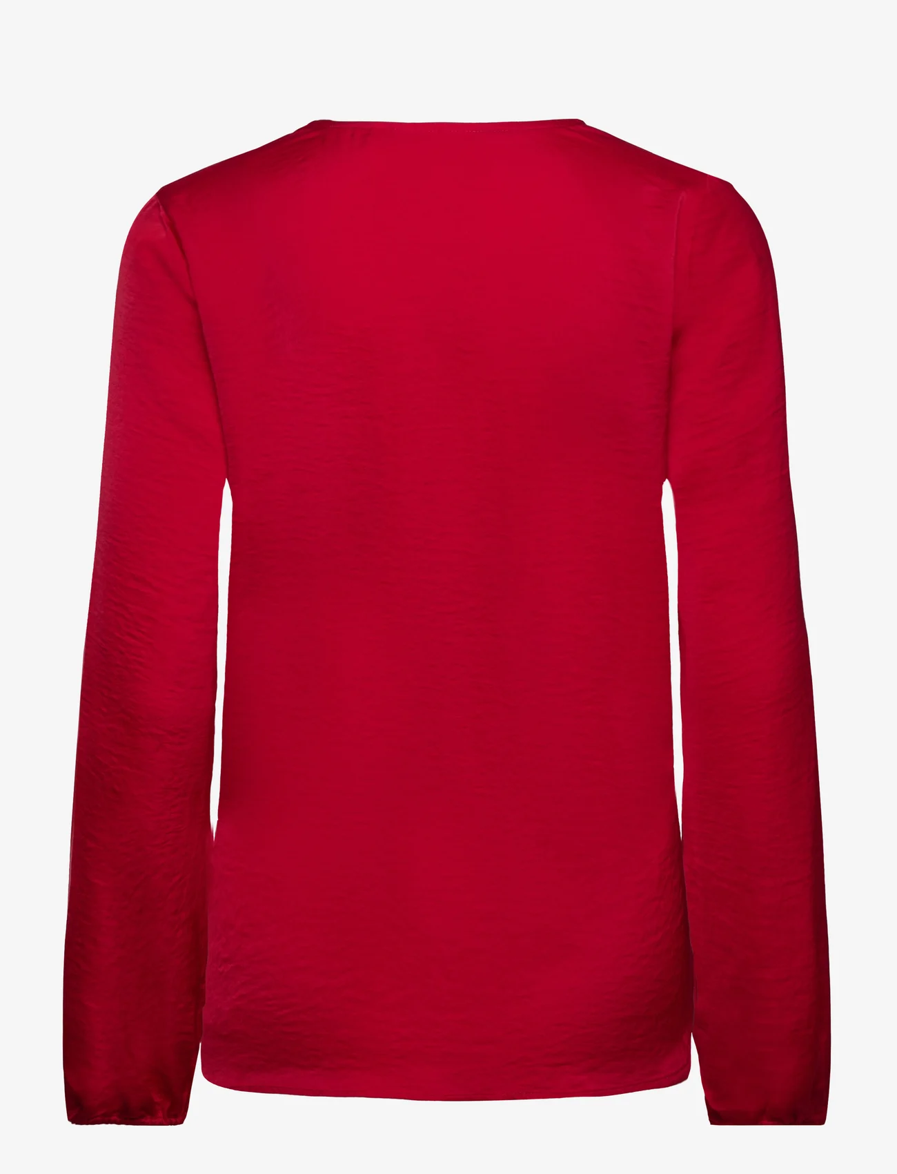 InWear - RindaIW Blouse - long-sleeved blouses - true red - 1