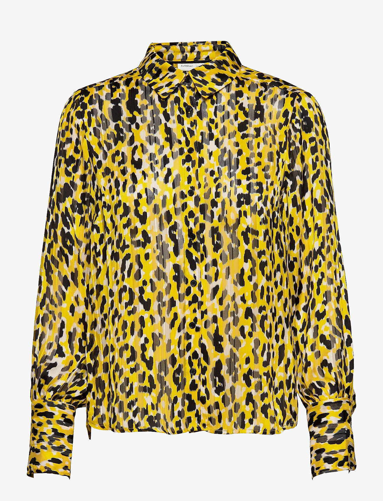 InWear - VengaIW Shirt - yellow wild leo - 0