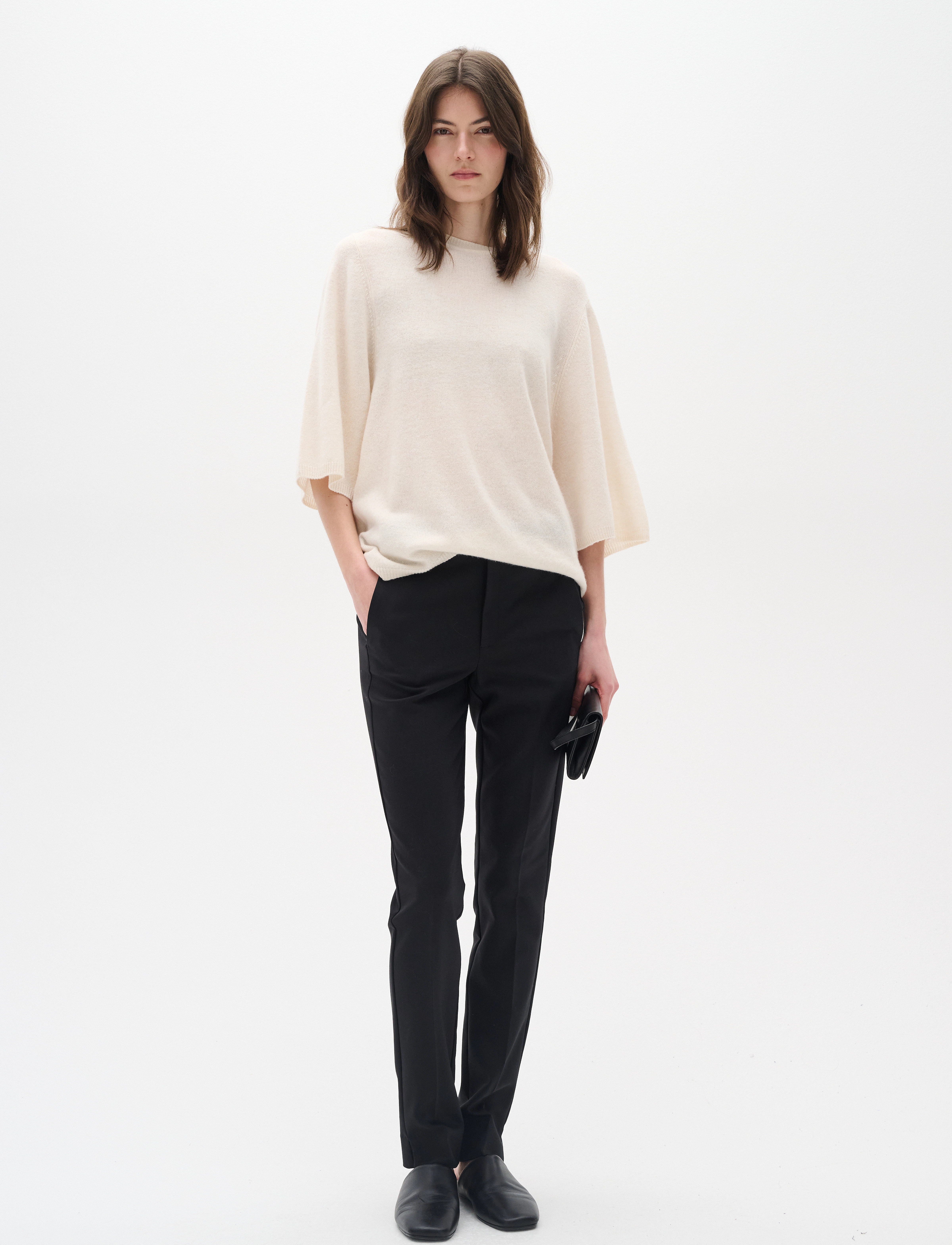 InWear - ZellaIW Long Pant - habitbukser - black - 3
