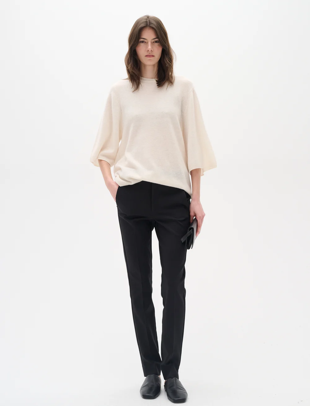 InWear - ZellaIW Long Pant - kostymbyxor - black - 4