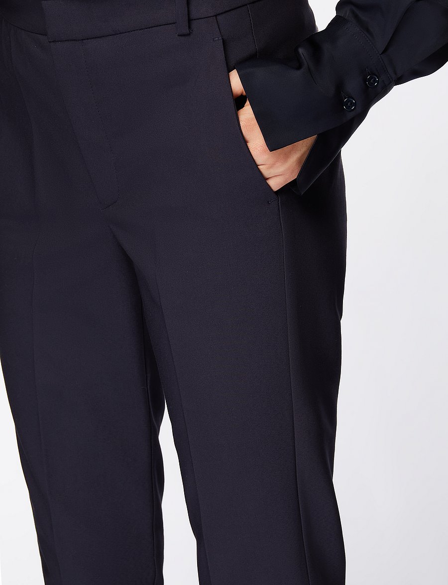 InWear - ZellaIW Long Pant - anzugshosen - marine blue - 5