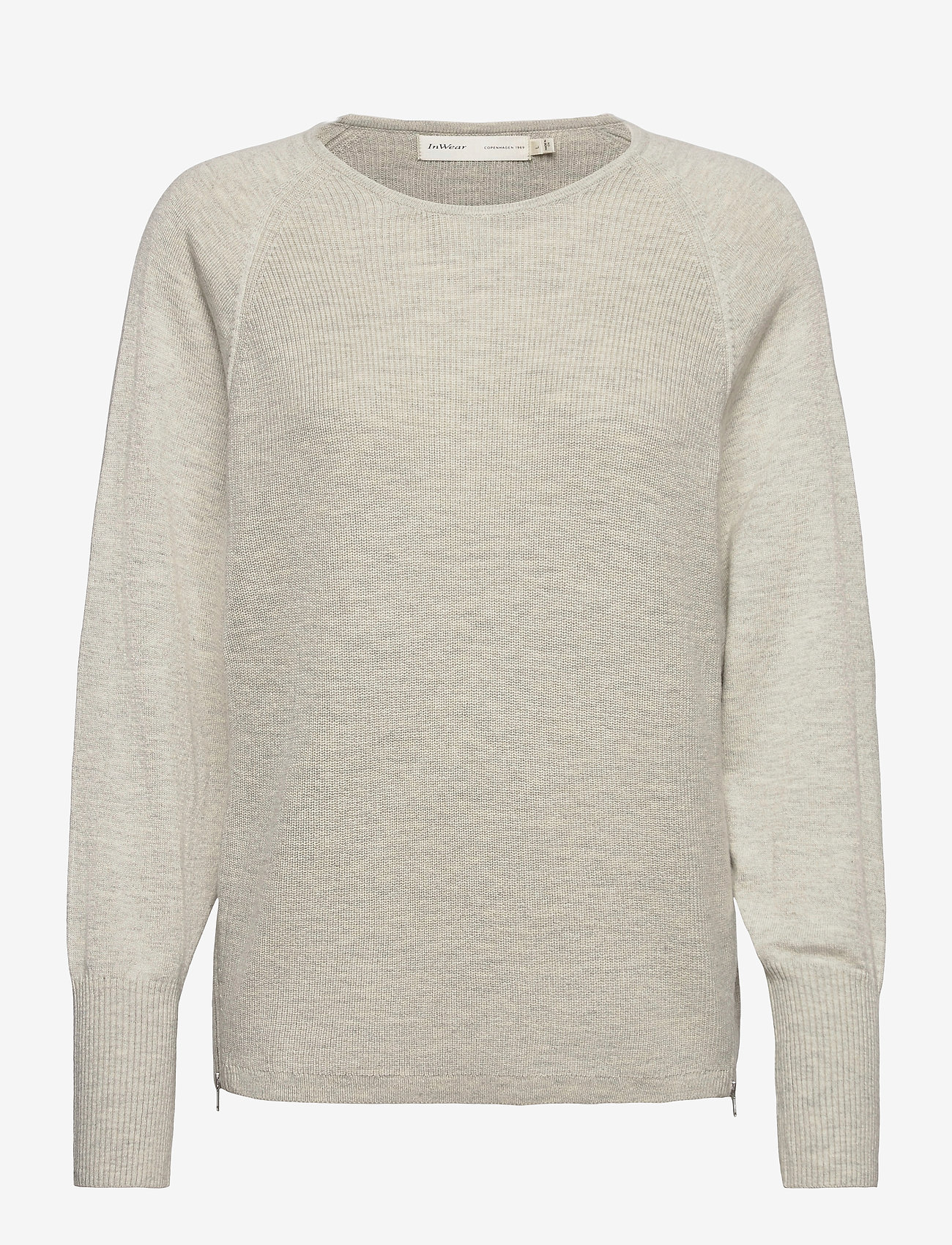 InWear - YuriIW Zipper Pullover - ash grey melange - 0