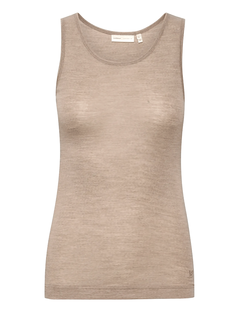 InWear - FangIW Tank - ermeløse topper - oatmeal melange - 1