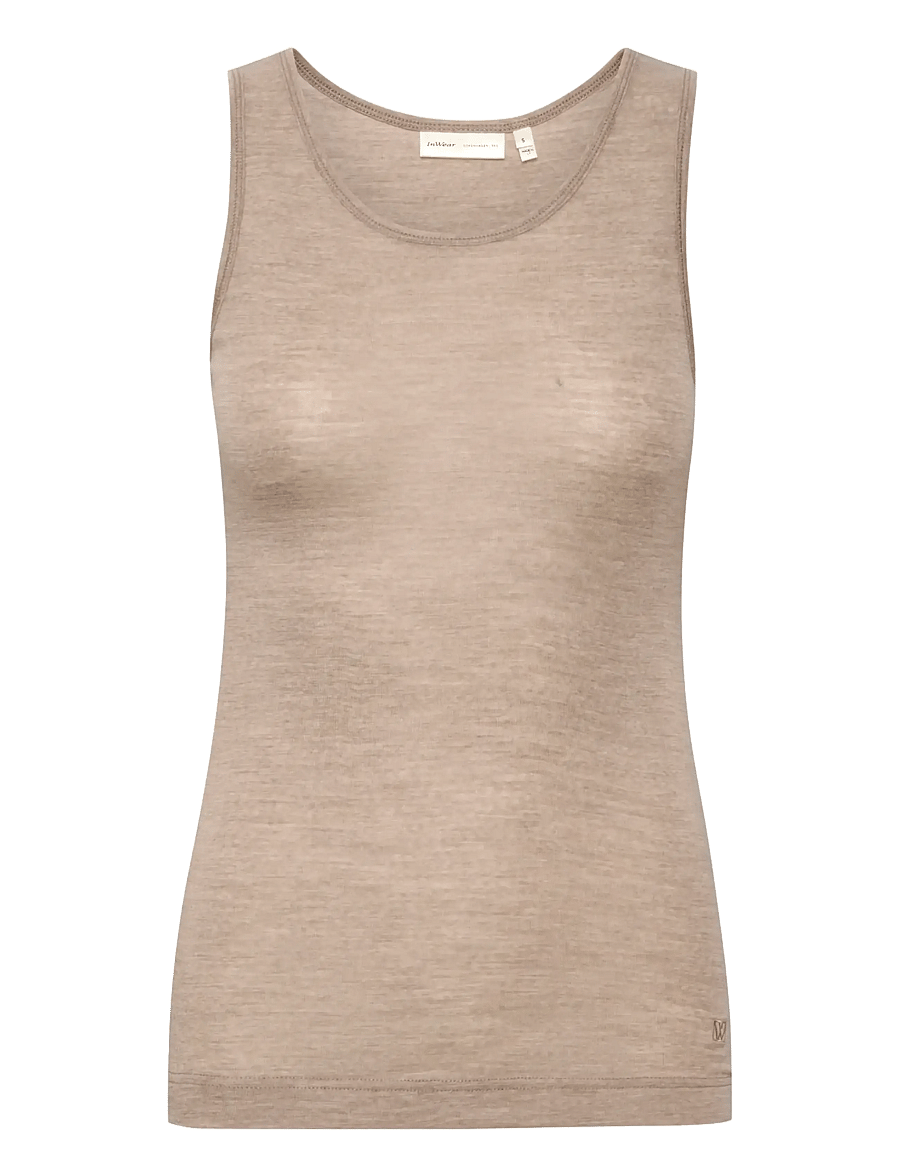 InWear - FangIW Tank - Ärmellose tops - oatmeal melange - 1
