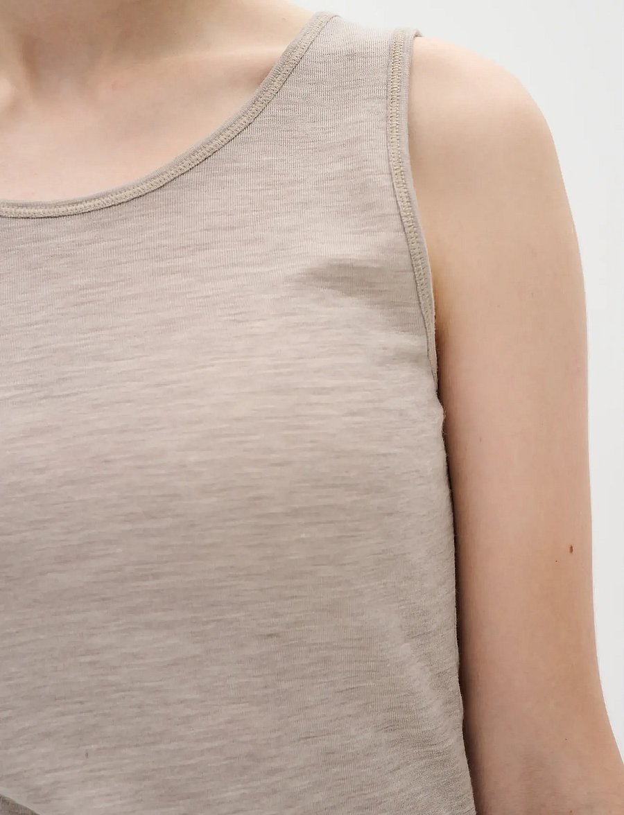 InWear - FangIW Tank - Ärmellose tops - oatmeal melange - 5
