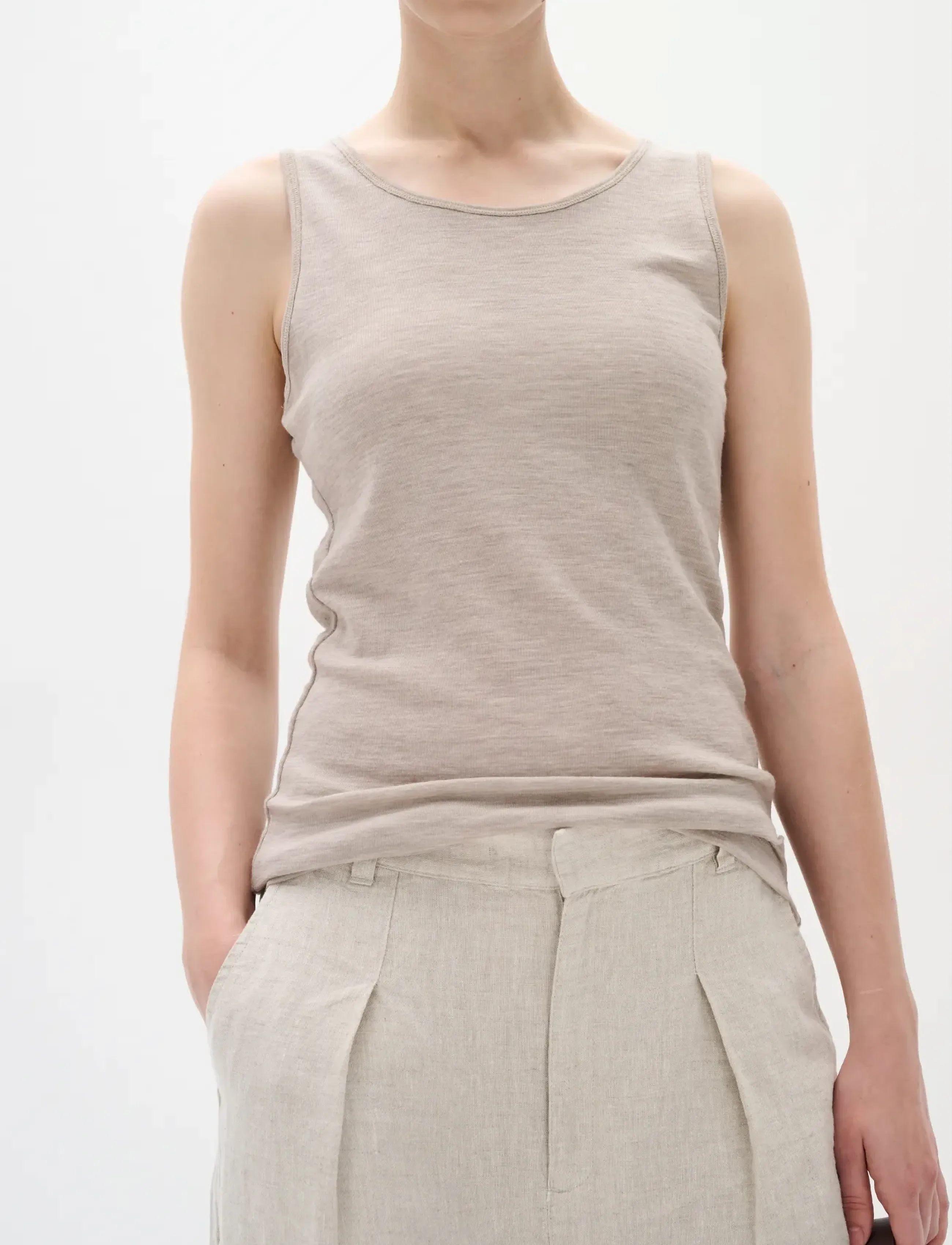 InWear Fangiw Tank linnen dam – bild 5