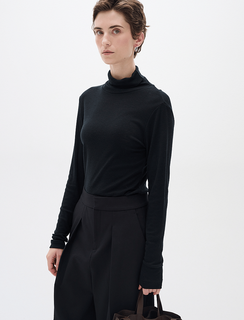 InWear - FangIW Rollneck - polotröjor - black - 0