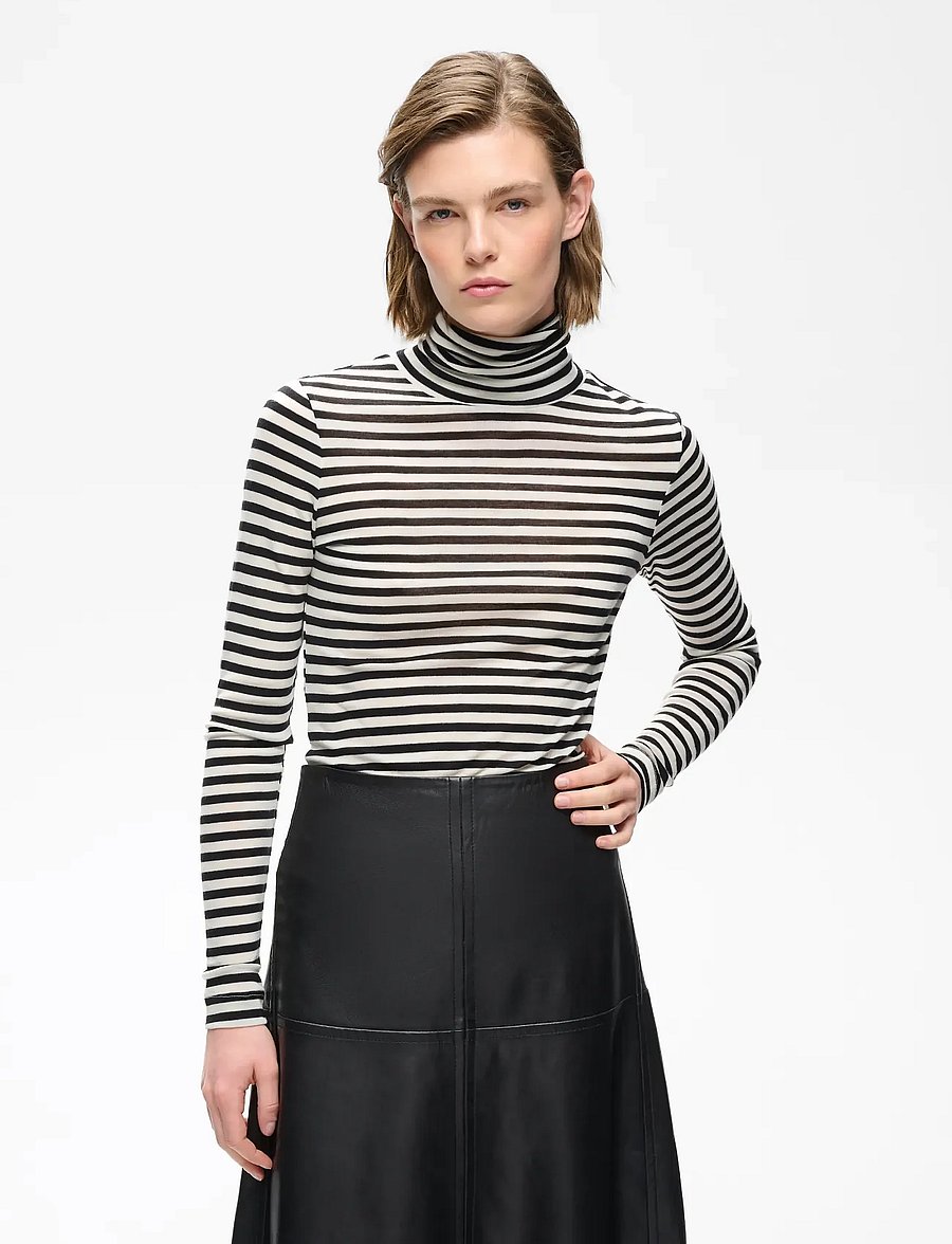 InWear - FangIW Rollneck - rollkragenpullover - black/vanilla - 0