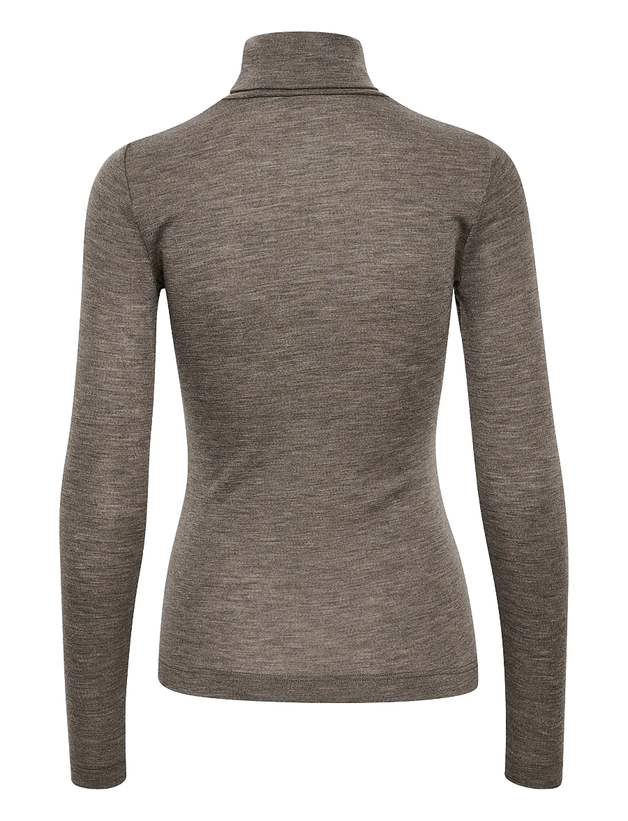 InWear - FangIW Rollneck - rollkragenpullover - brown melange - 2