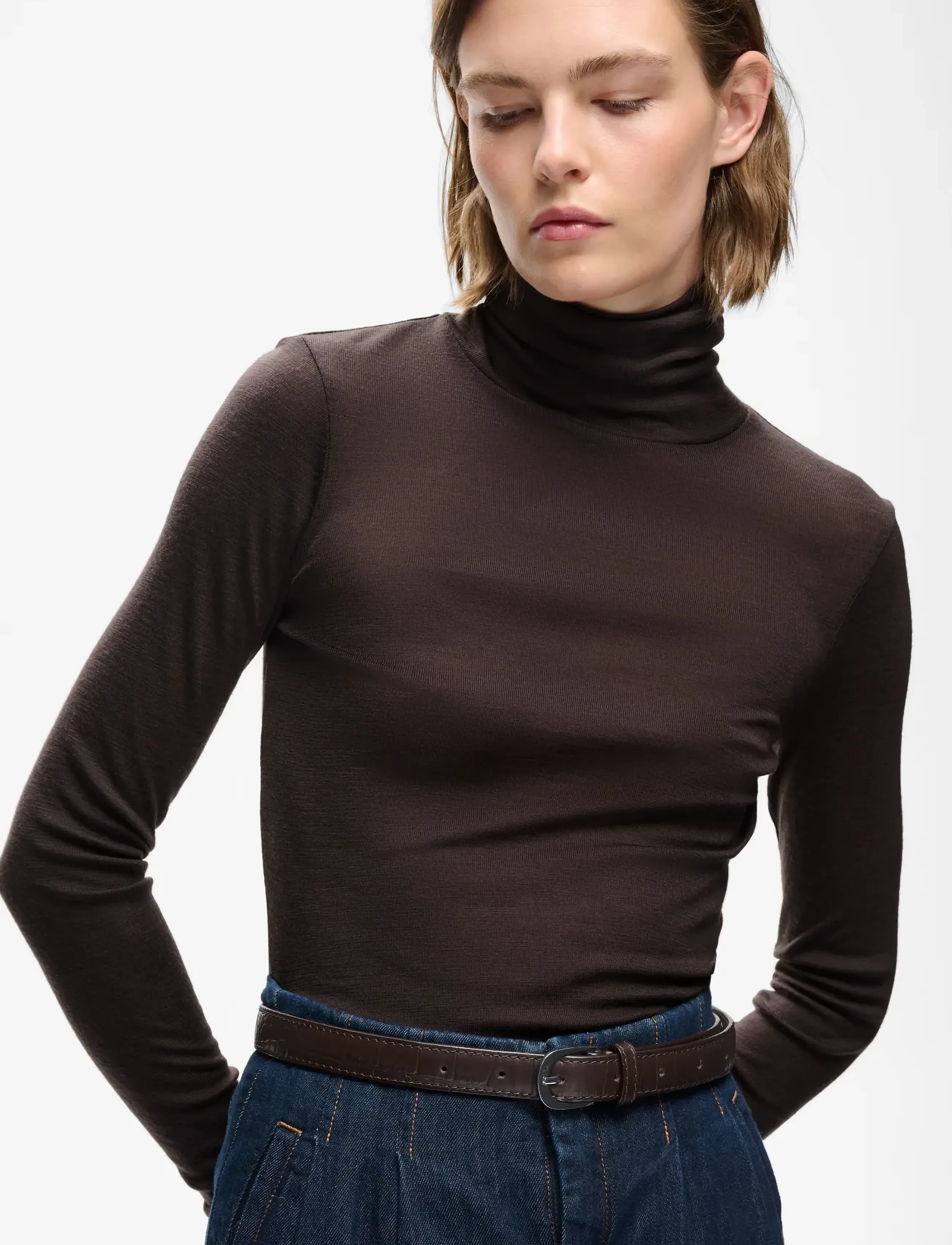 InWear - FangIW Rollneck - pulls à col roulé - chocolate brown - 5