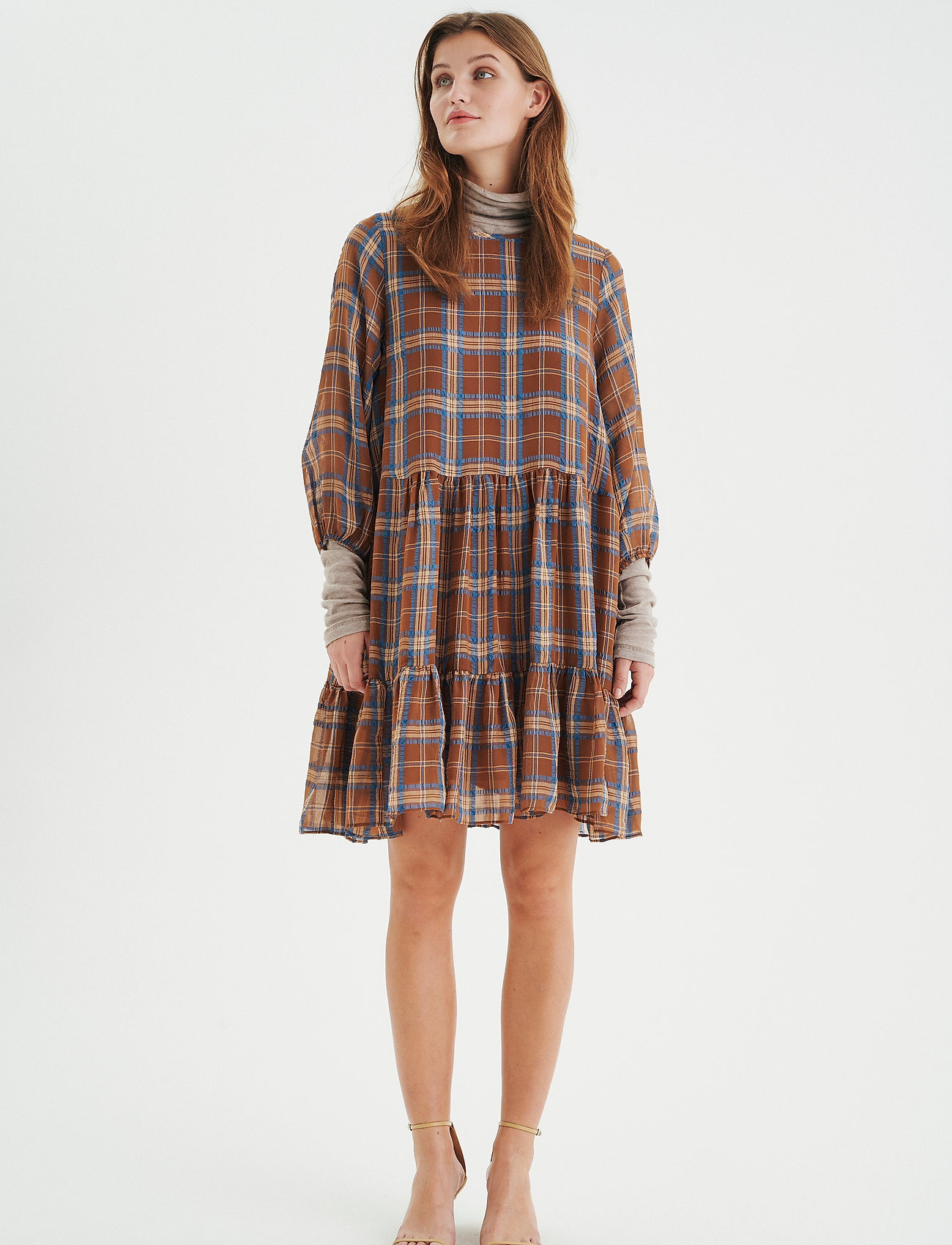 InWear - JeanneIW Dress - robes midi - amphora / blue - 3
