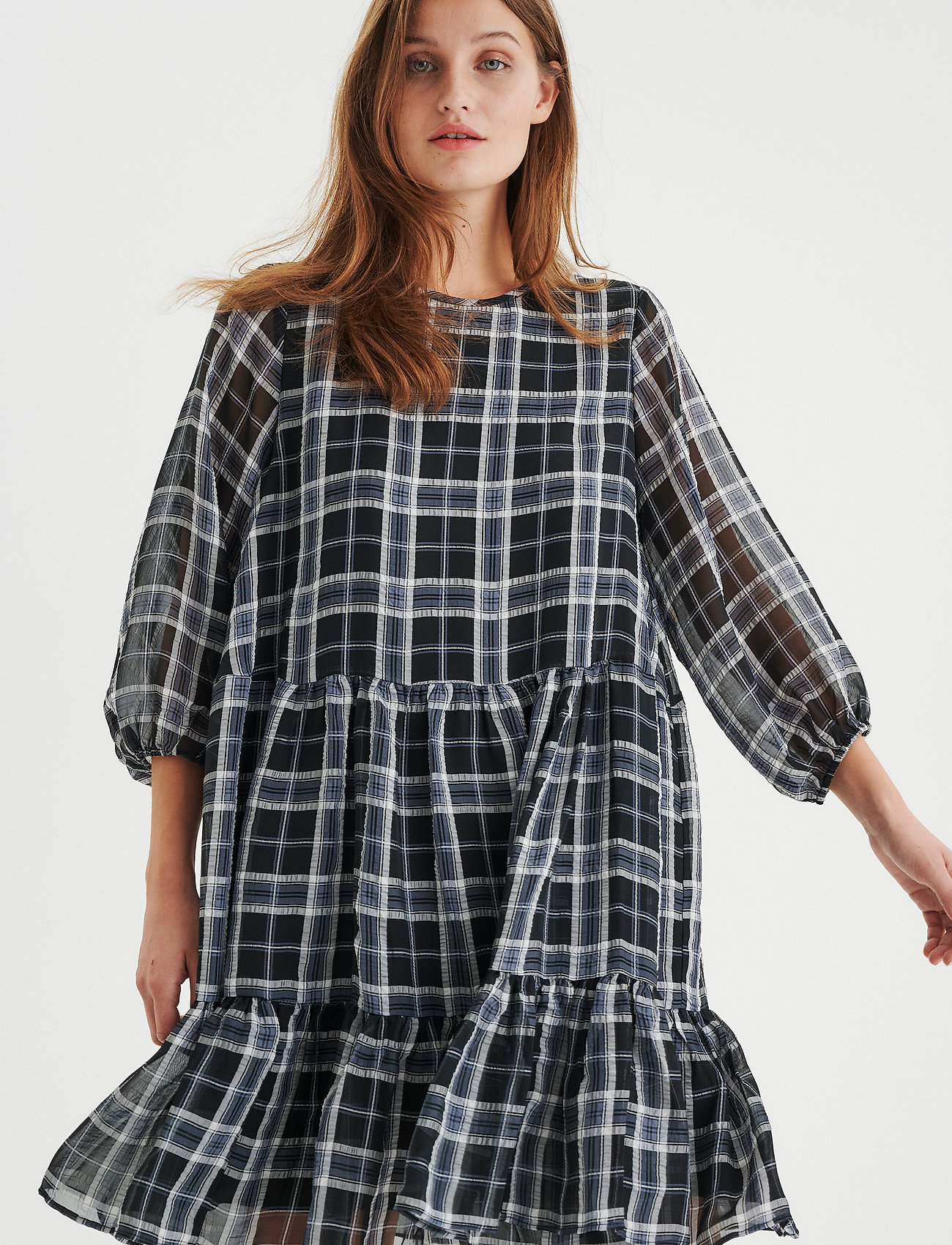 InWear JeanneIW Dress - Kjoler - BLACK / WHITE / black