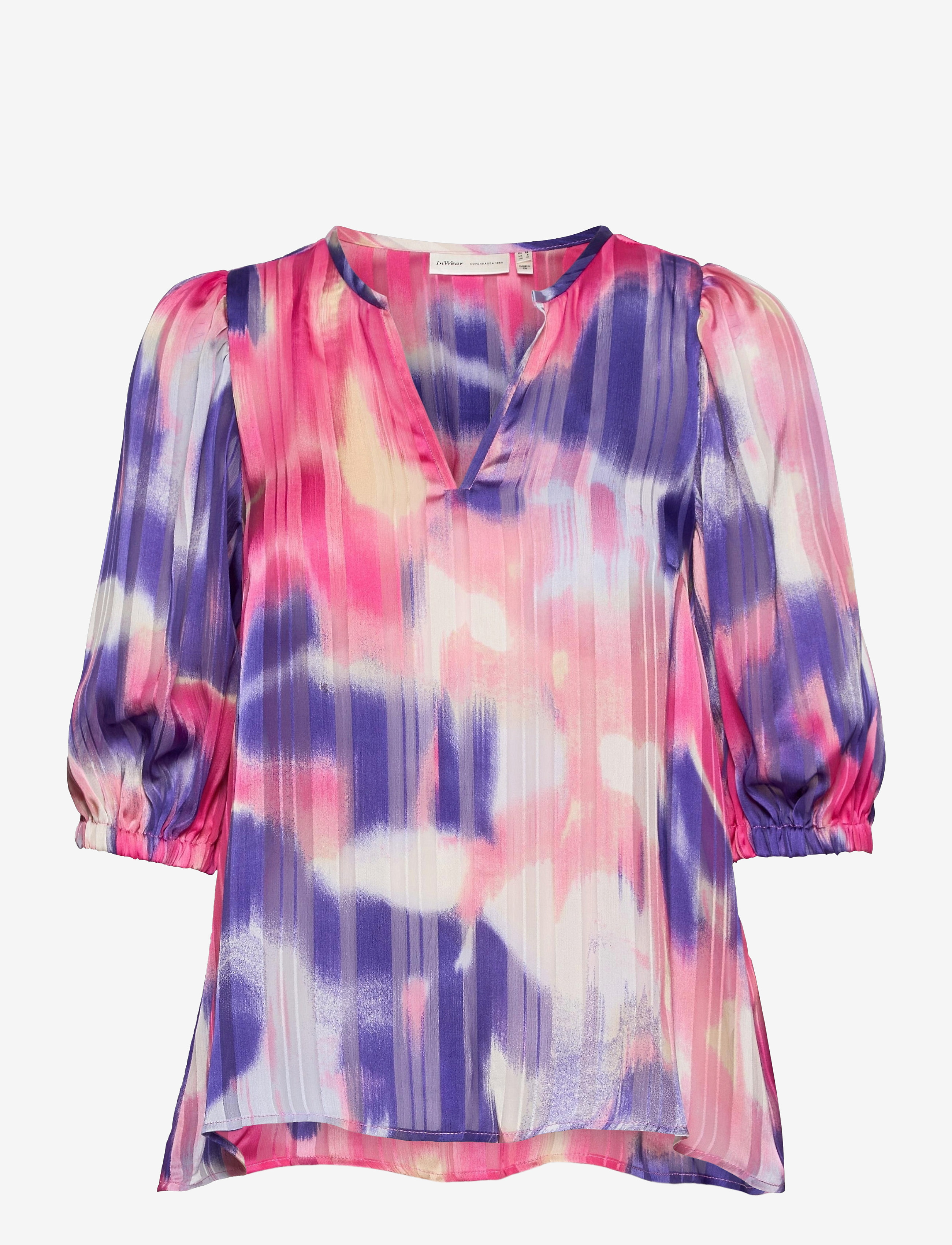 InWear - JordanIW Blouse - pink watercolour confetti - 1