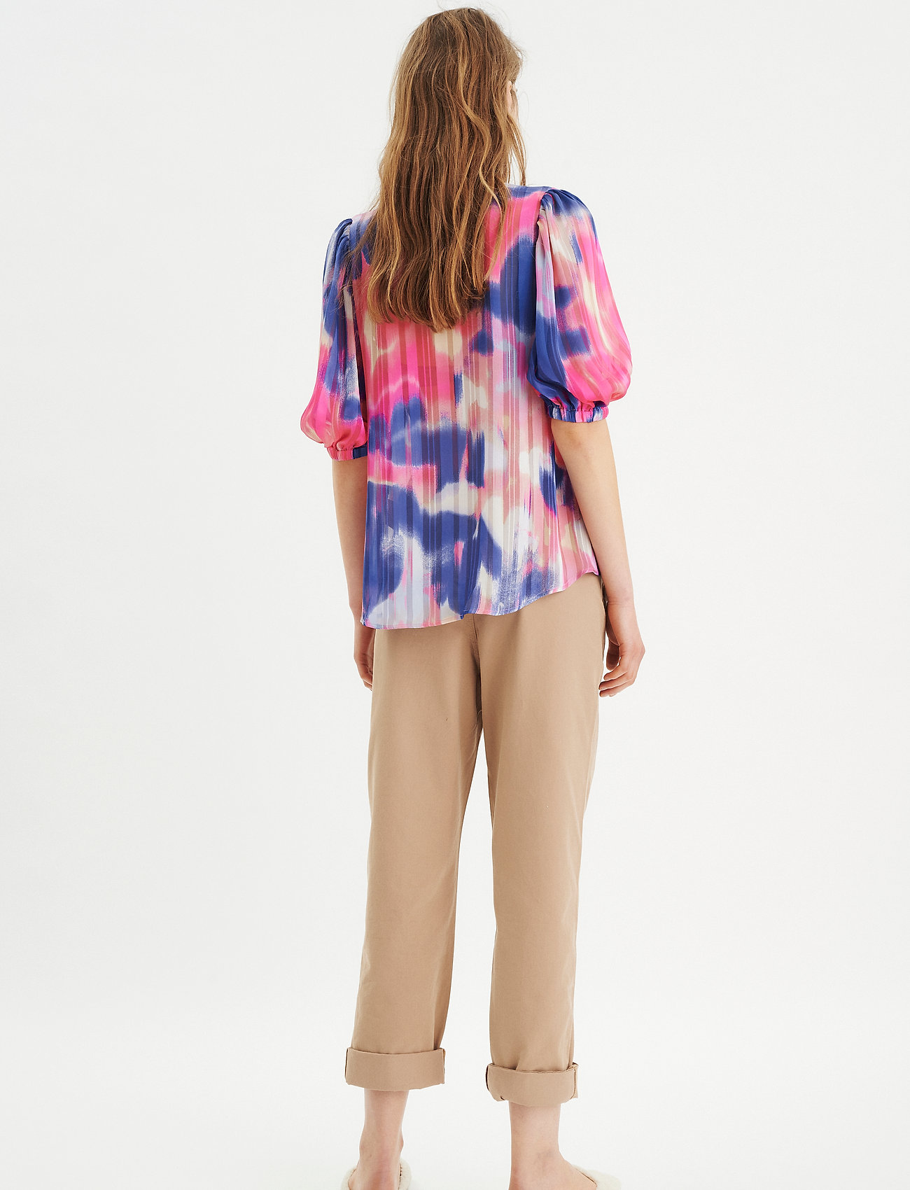 InWear - JordanIW Blouse - pink watercolour confetti - 4
