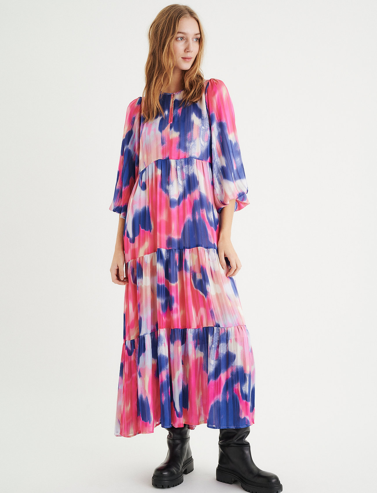 InWear - JordanIW Dress - pink watercolour confetti - 3