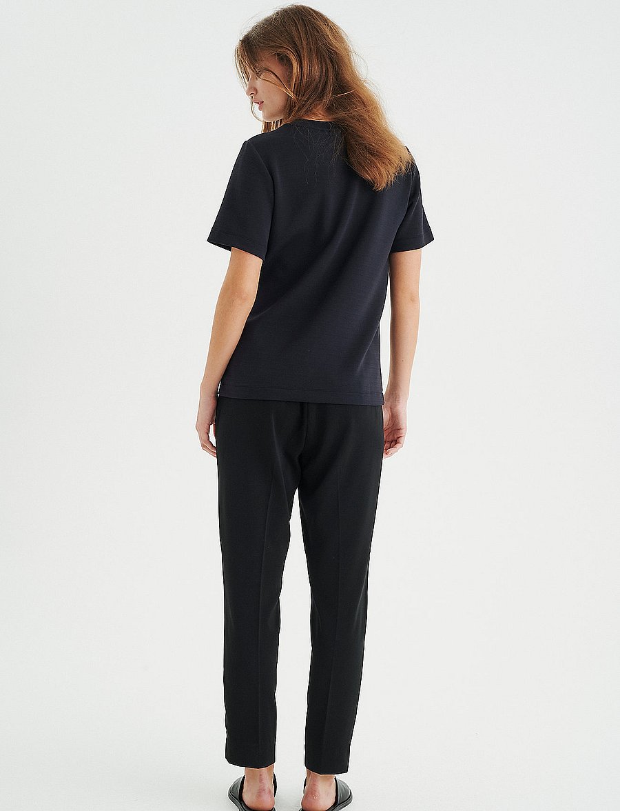 InWear - VincentIW Karmen tshirt - t-shirts - black - 4