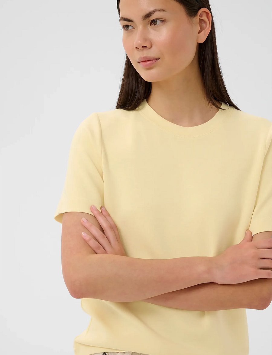 InWear - VincentIW Karmen tshirt - t-shirts - chamomile - 5