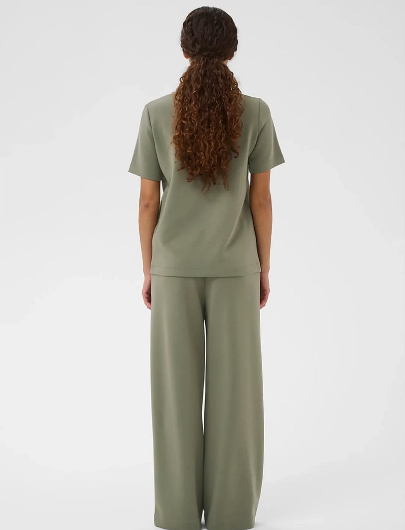 InWear - VincentIW Karmen tshirt - t-shirts - mulled basil - 4