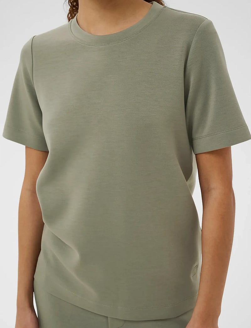 InWear - VincentIW Karmen tshirt - t-shirts - mulled basil - 5