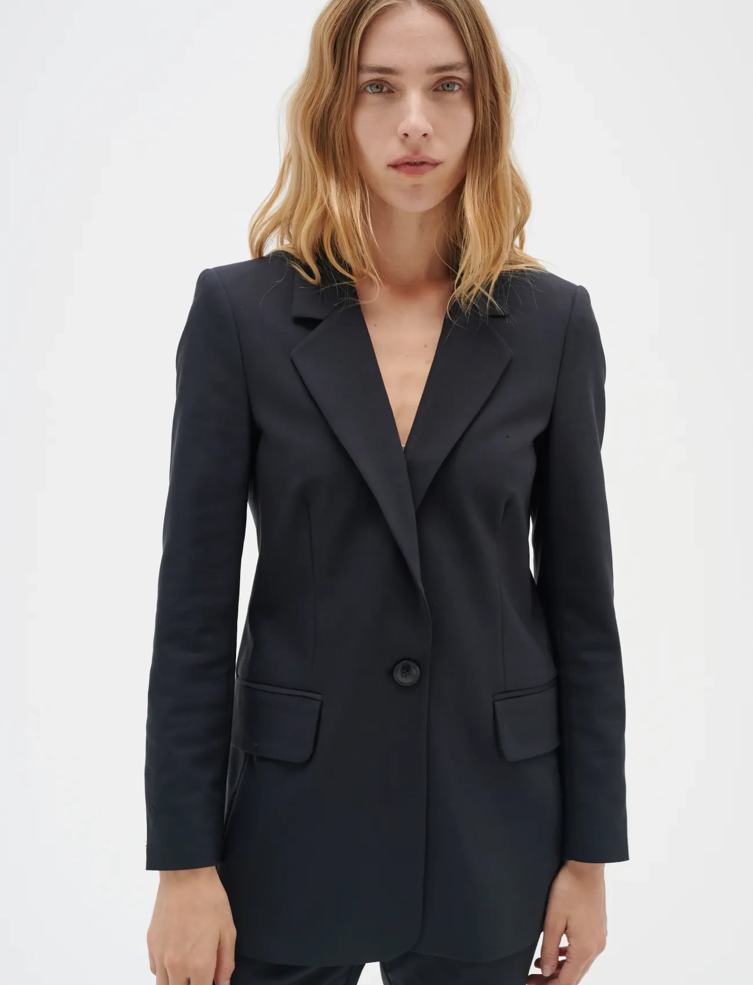 InWear - ZellaIW Long Blazer - festmode zu outlet-preisen - black - 0
