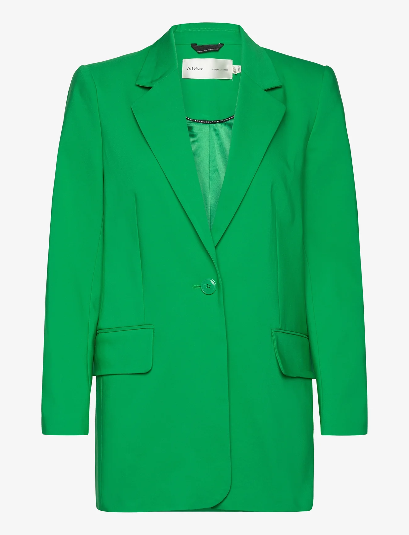 InWear - ZellaIW Long Blazer - festkläder till outletpriser - bright green - 0