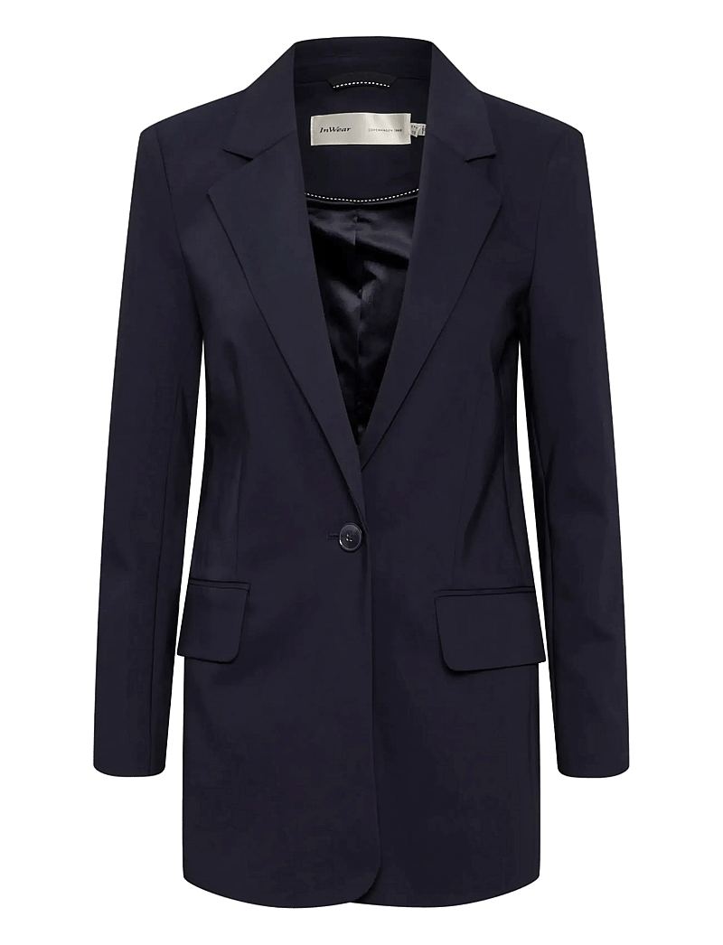 InWear - ZellaIW Long Blazer - einreihige blazer - marine blue - 1
