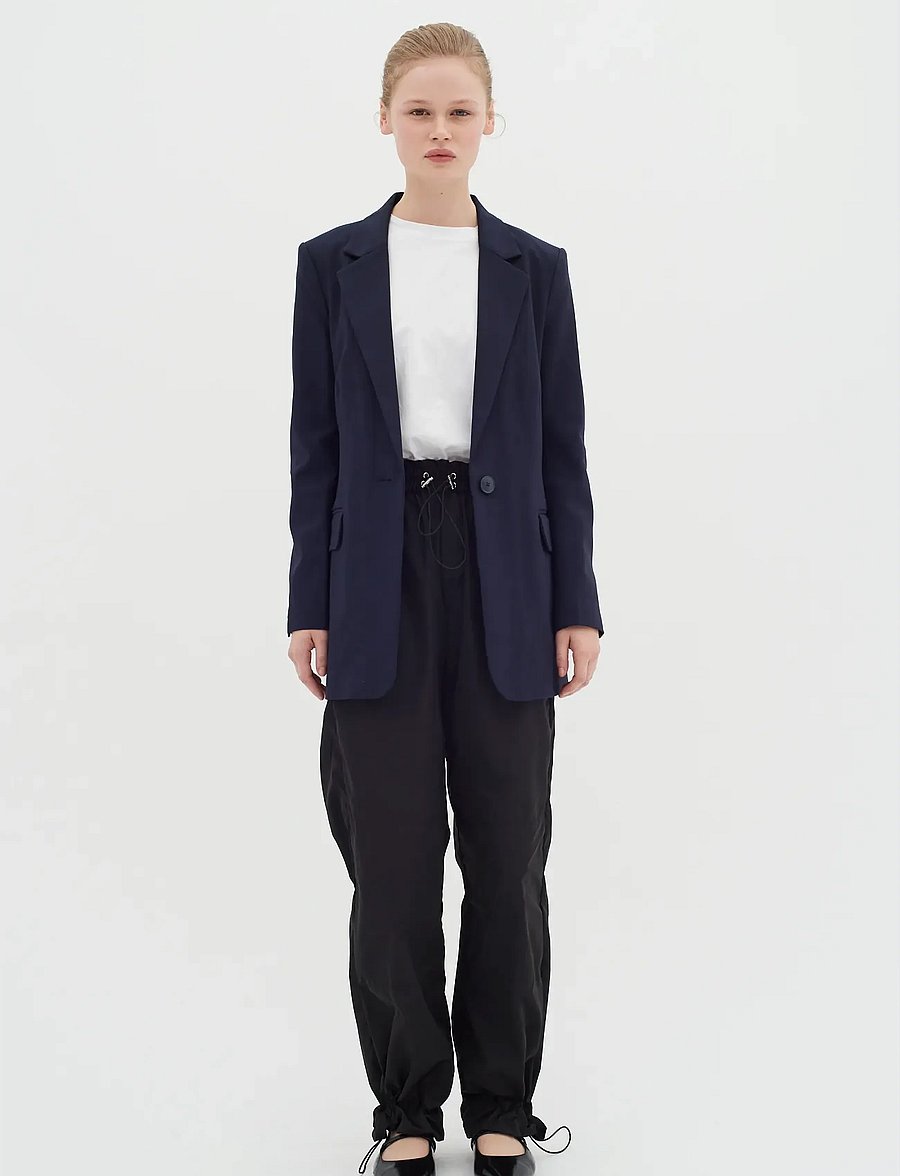 InWear - ZellaIW Long Blazer - einreihige blazer - marine blue - 3