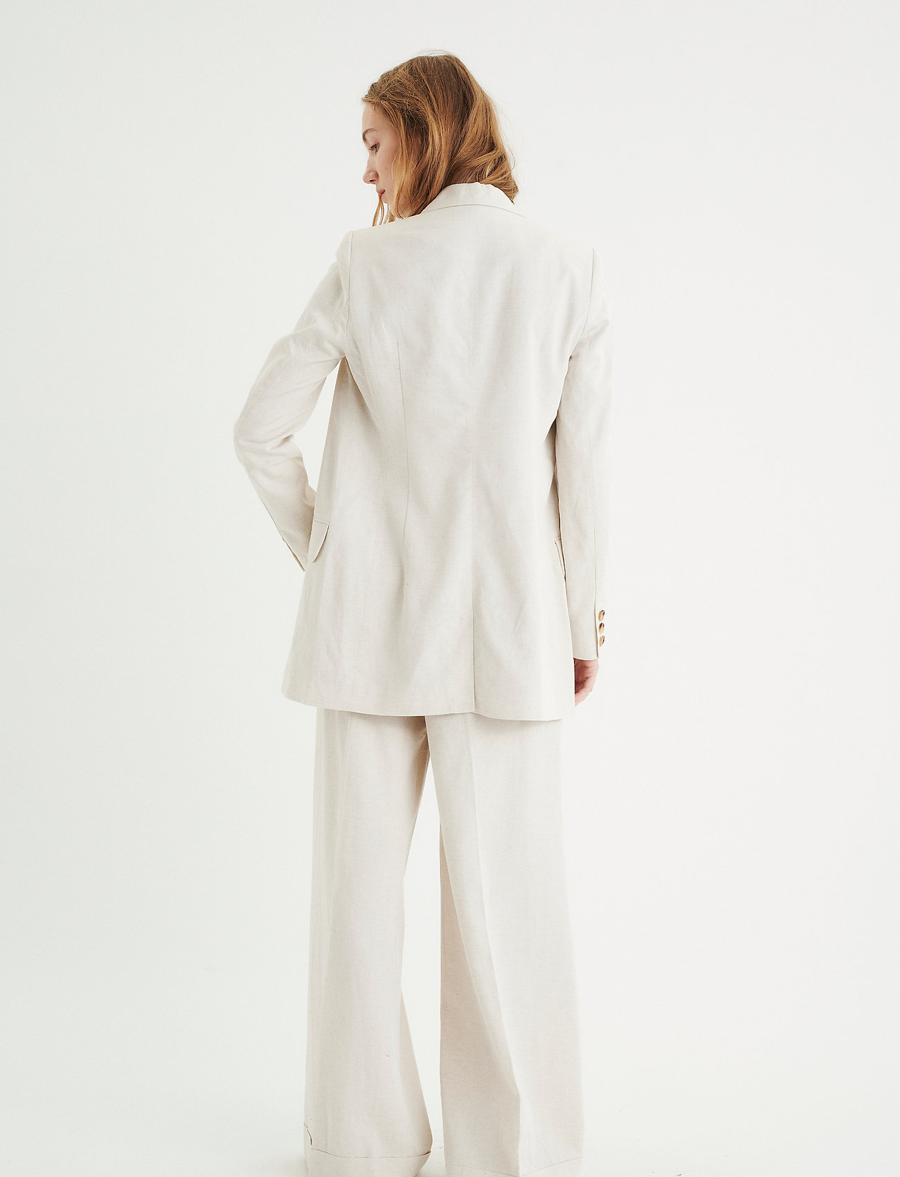 InWear - AilaIW Zella Long Blazer - ecru - 4
