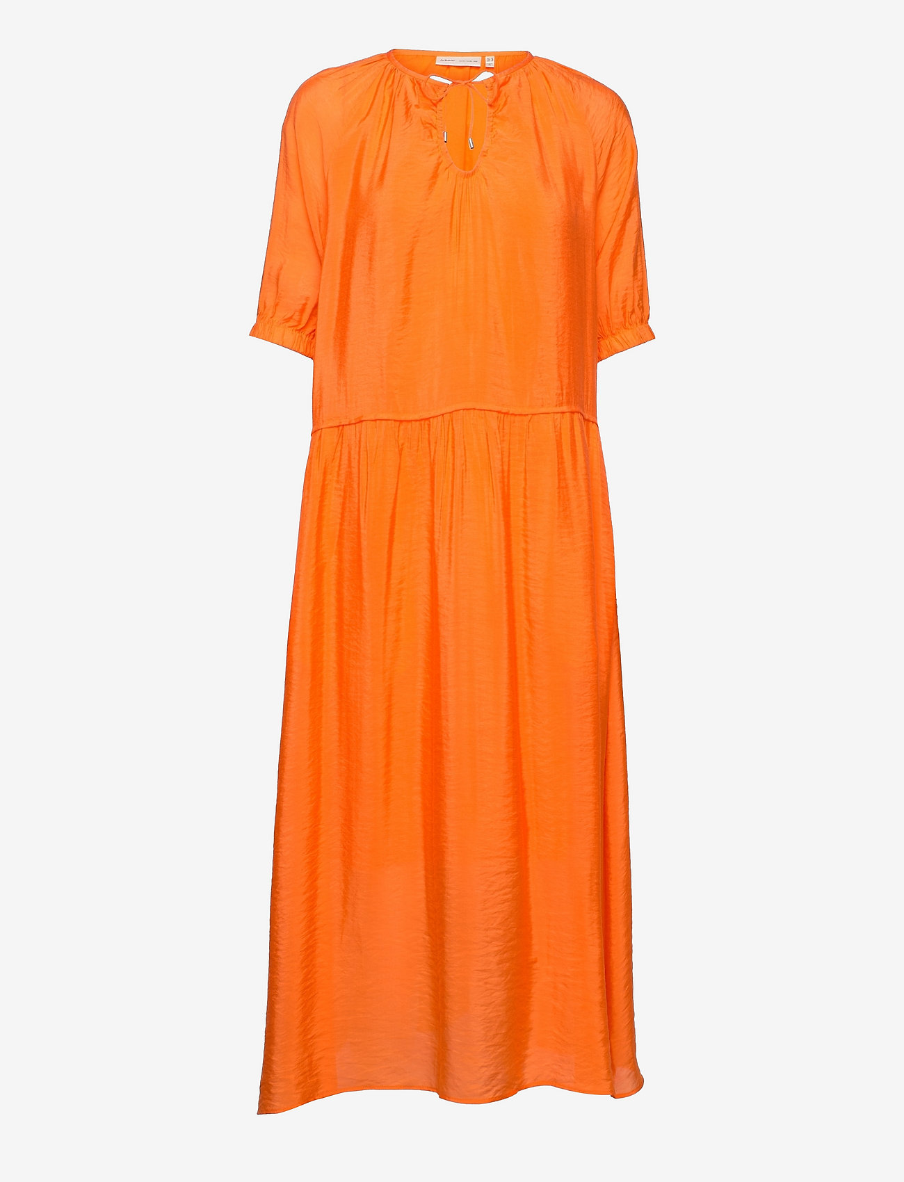InWear - HaziniIW Dress - sommarklänningar - vibrant orange - 0
