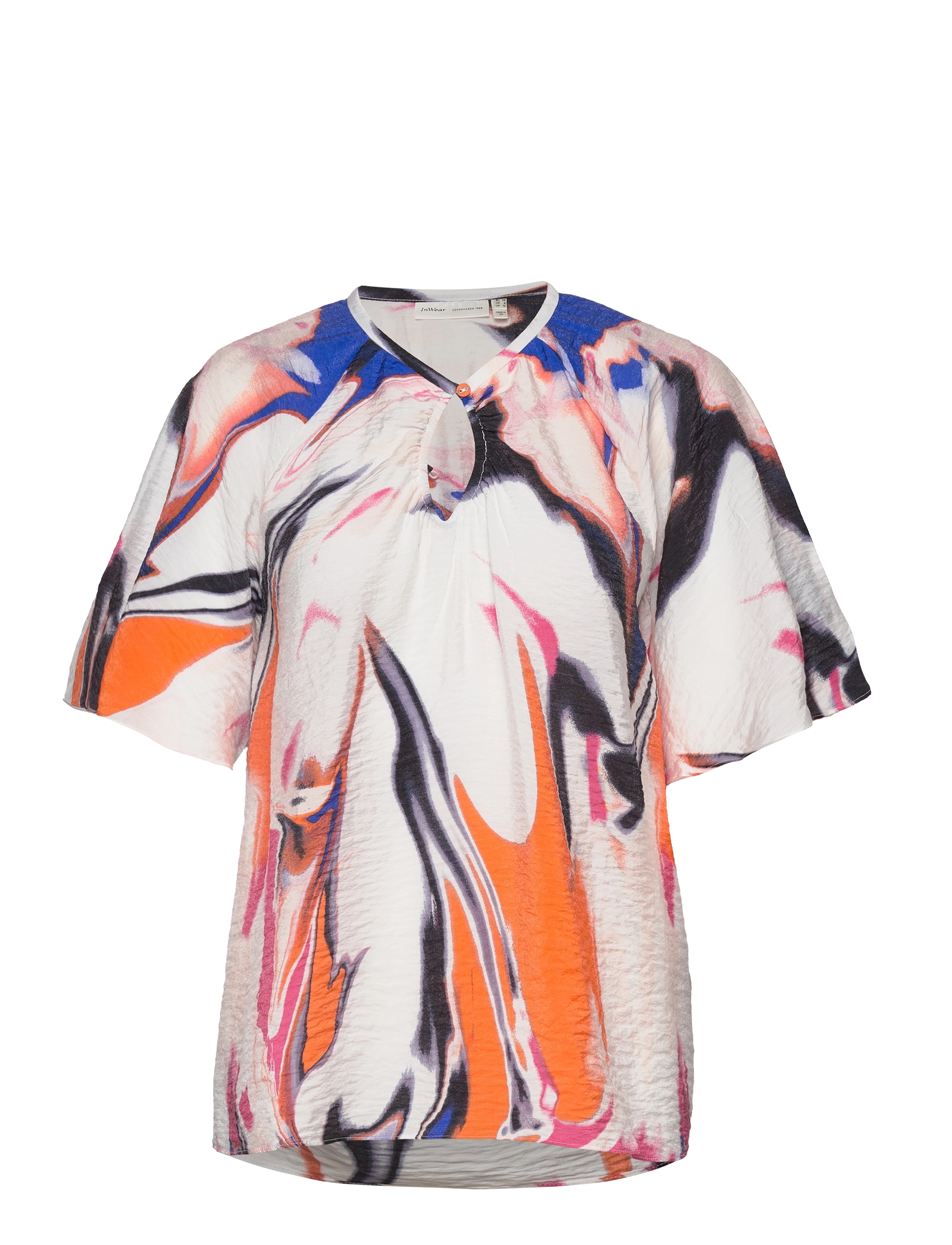 InWear HaziniIW Top - Blouses - MULTICOLOUR FLOATING OIL / multi
