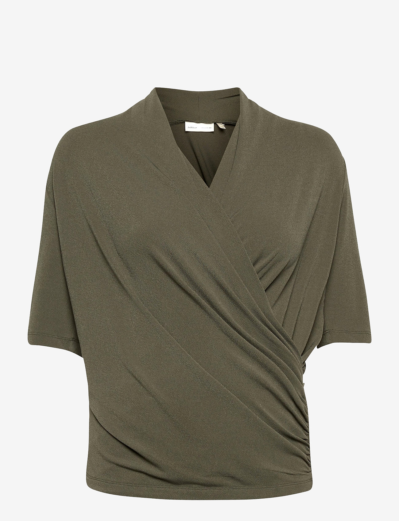 BenIW Blouse - BEETLE GREEN