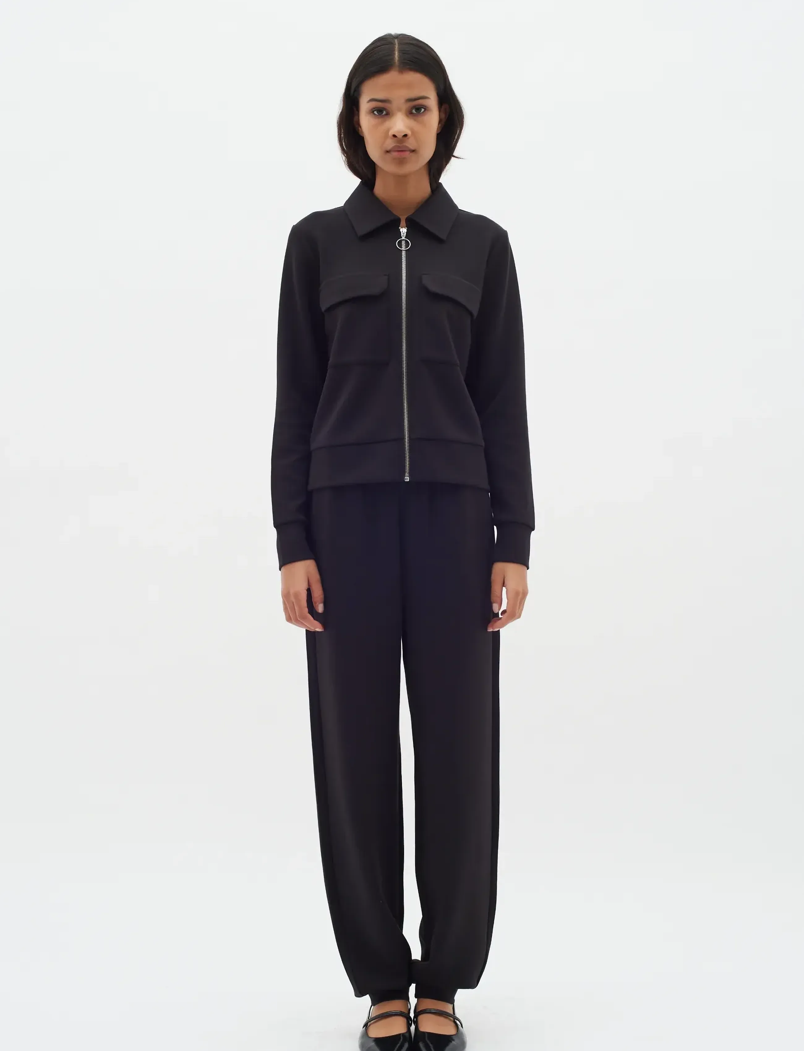 InWear BecaIW Cardigan - Sweatshirts - BLACK / black