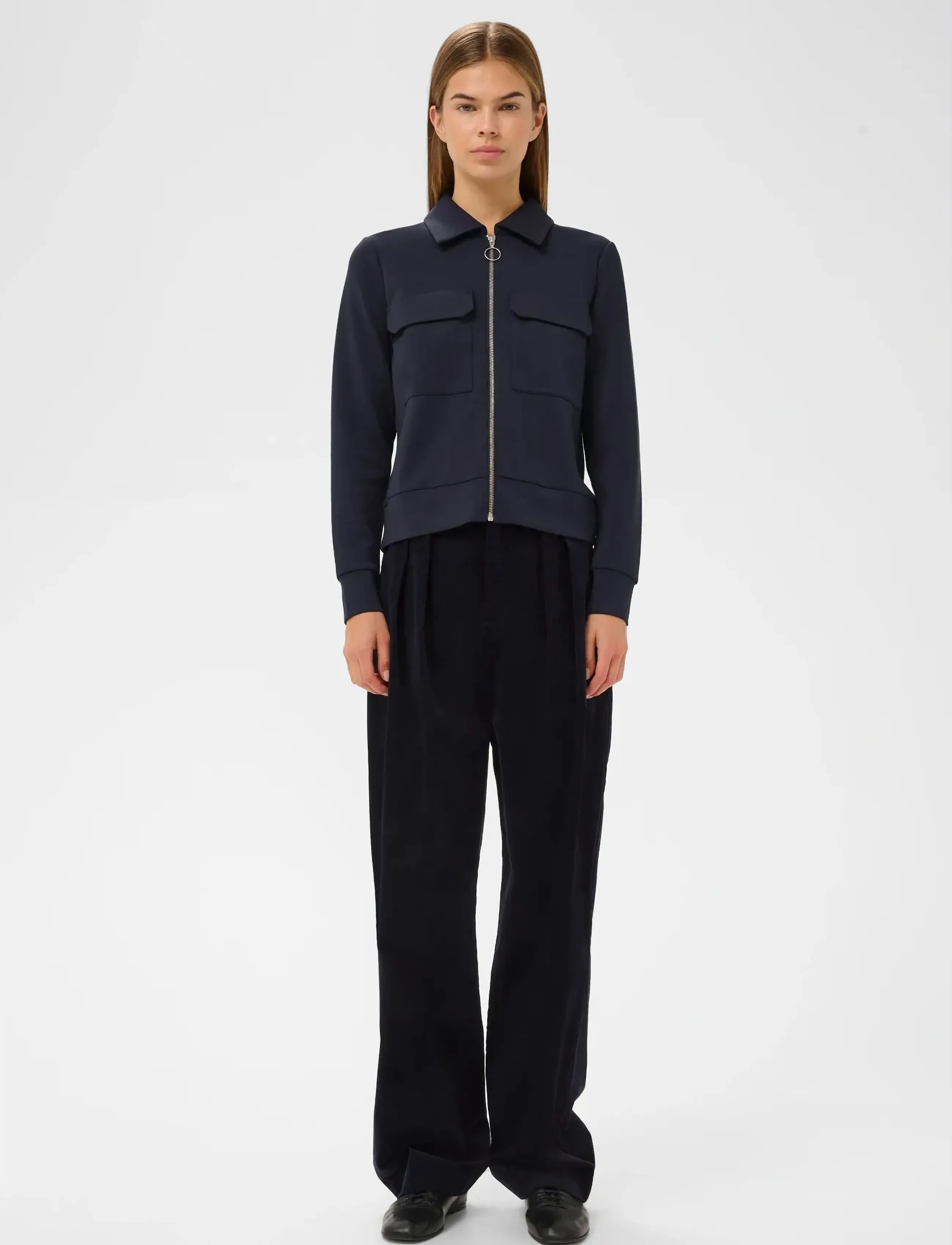 InWear BecaIW Cardigan - Sweatshirts - MARINE BLUE / blue
