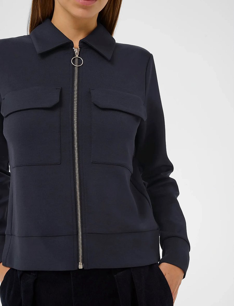 InWear - BecaIW Cardigan - cardigans - marine blue - 5