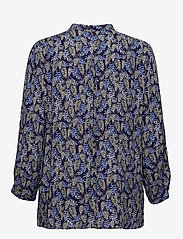InWear - ViksaIW Blouse - long-sleeved blouses - midnight magic leaves - 1