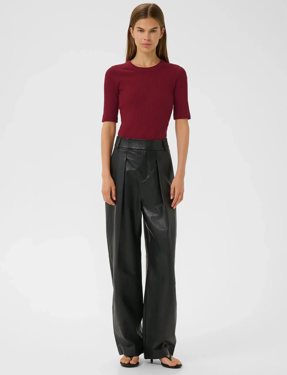 InWear - DagnaIW T-Shirt - t-shirts - cabernet - 3