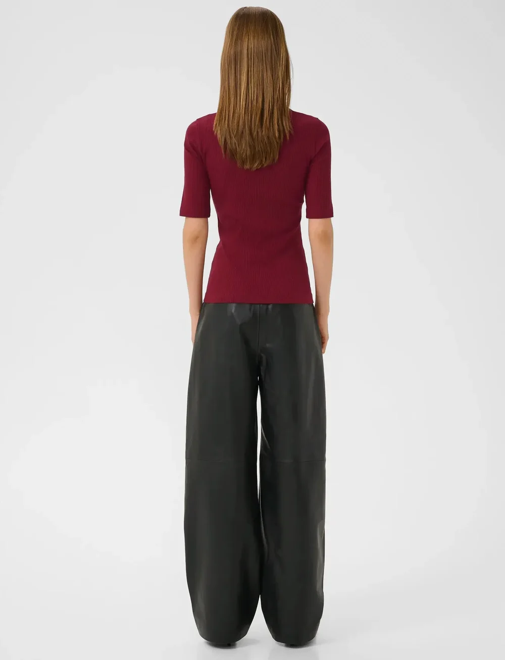 InWear - DagnaIW T-Shirt - t-shirts - cabernet - 4