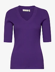 InWear - DagnaIW V T-shirt - lägsta priserna - purple rain - 0