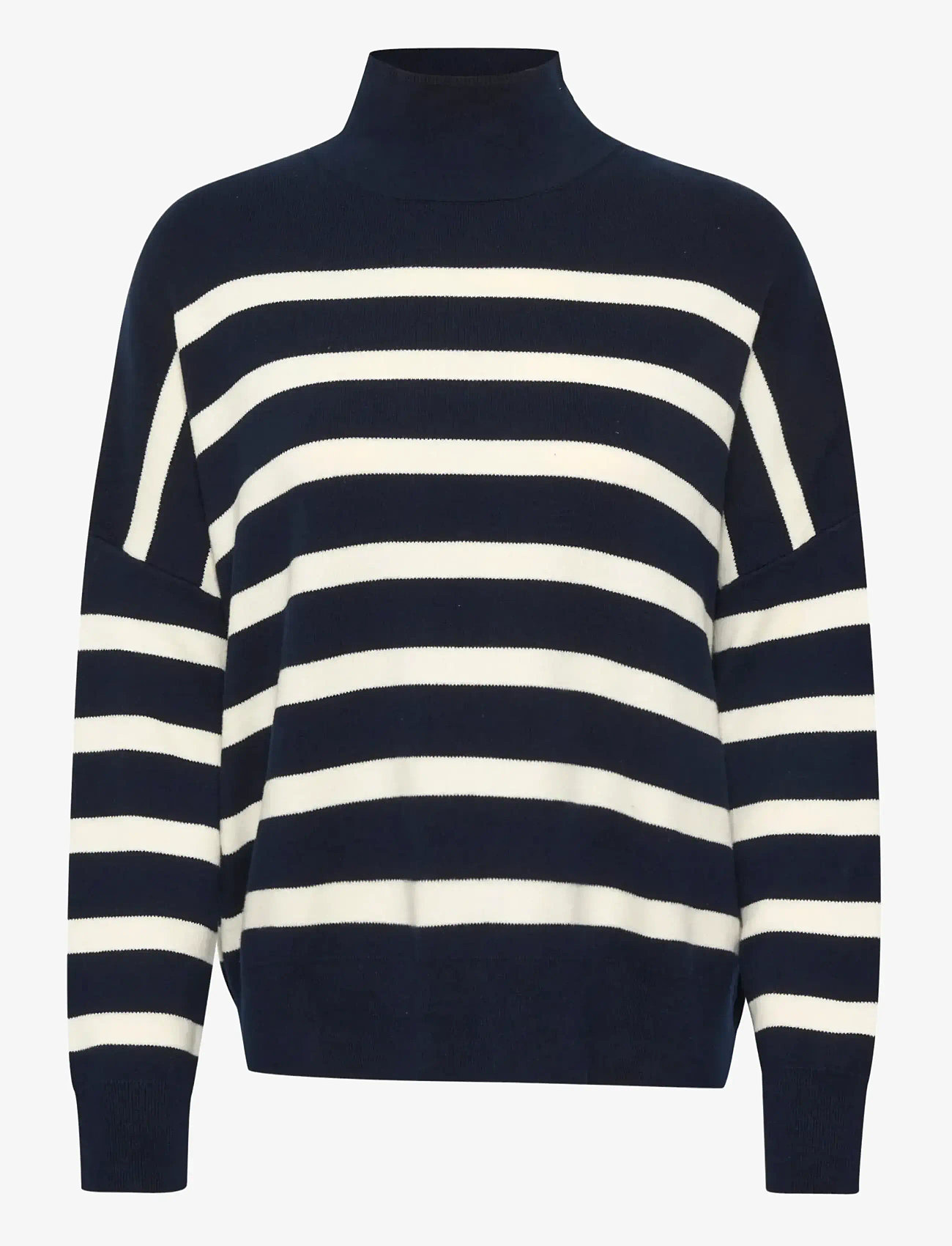 InWear - TenleyIW Turtleneck Pullover - rullekraver - blue / white - 1
