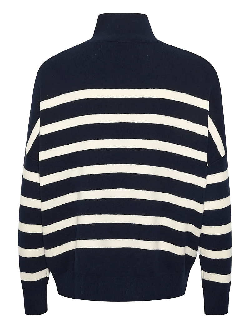 InWear - TenleyIW Turtleneck Pullover - rullekraver - blue / white - 2