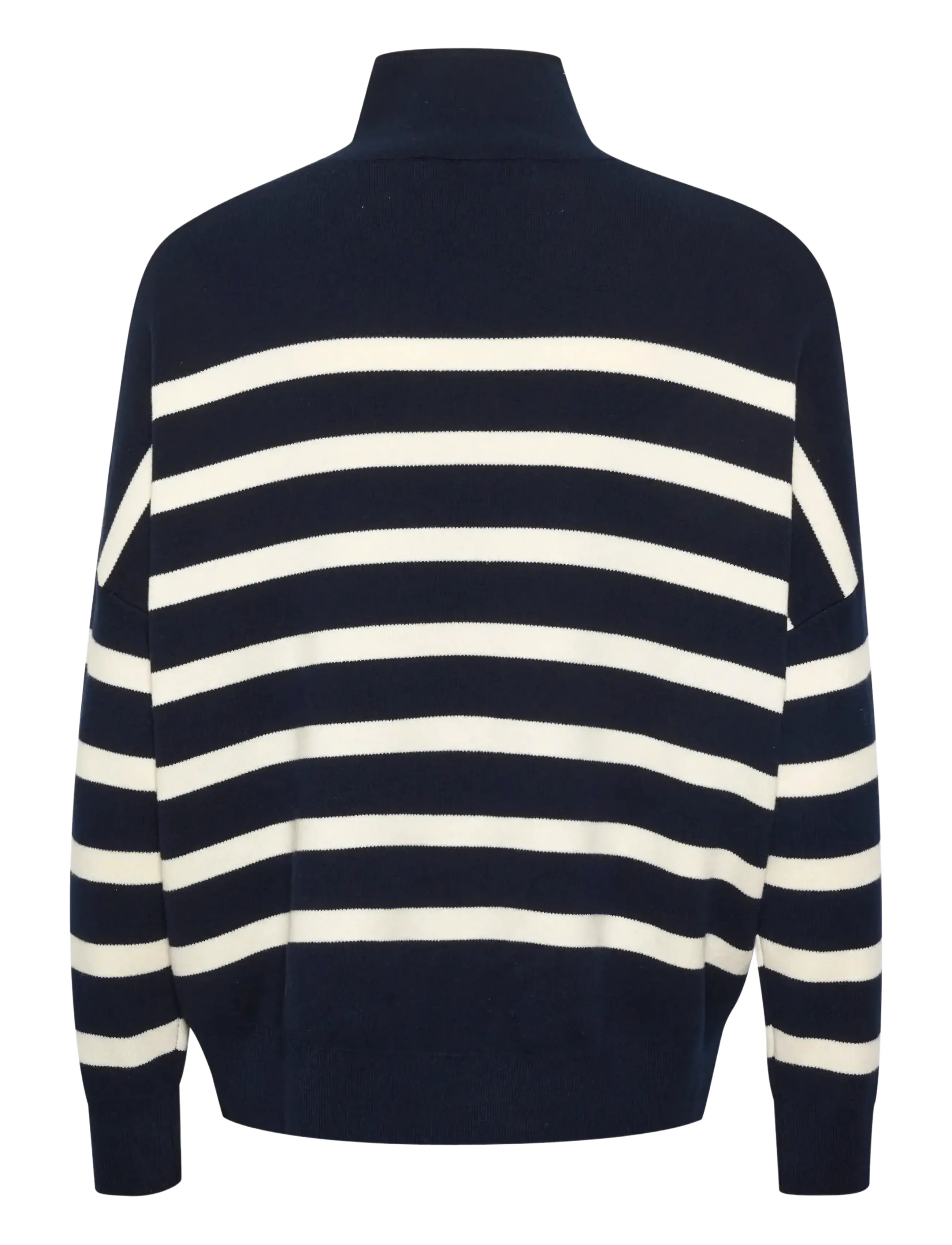 InWear - TenleyIW Turtleneck Pullover - turtlenecks - blue / white - 2