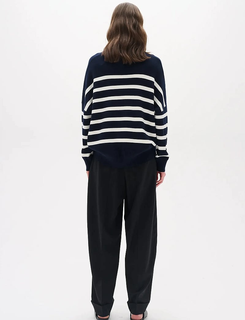 InWear - TenleyIW Turtleneck Pullover - rullekraver - blue / white - 4